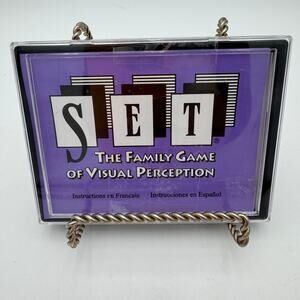 Vintage SET Family Game of Visual Perception Mensa Award French Spanish English